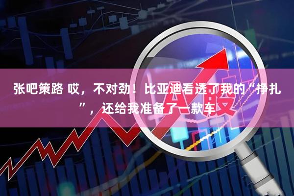 张吧策路 哎，不对劲！比亚迪看透了我的“挣扎”，还给我准备了一款车